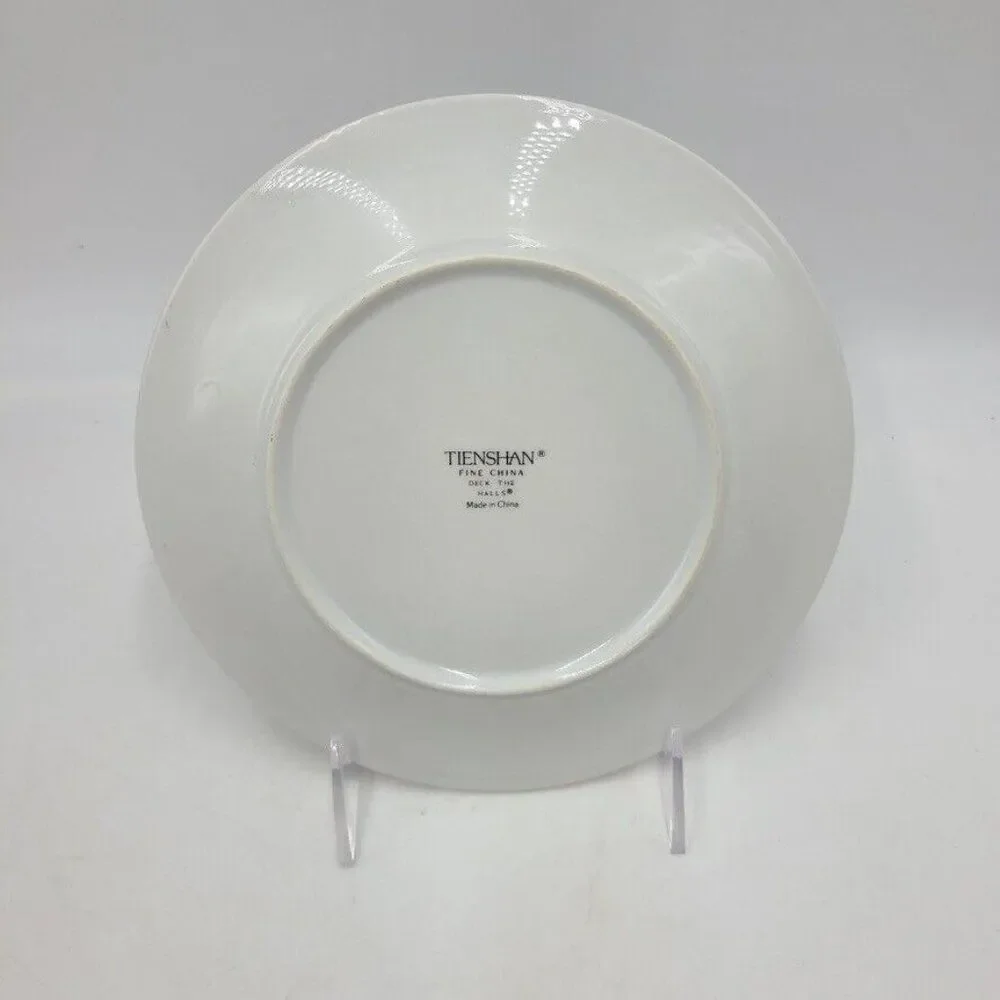 Vintage Tienshan 12 Days of Christmas Twelve Drummers Drumming Plate 7.5